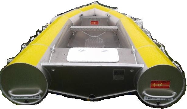 Latest OCEAN CRAFT 3800 Bouncy Craft 3.8 Metre NSCV Compliant DINGHY / AMSA Compliant Non SOLAS Rescue boat
